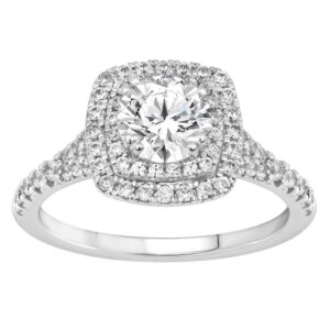LADIES RING SEMI MOUNT 0.50CT ROUND DIAMOND 14K YELLOW GOLD